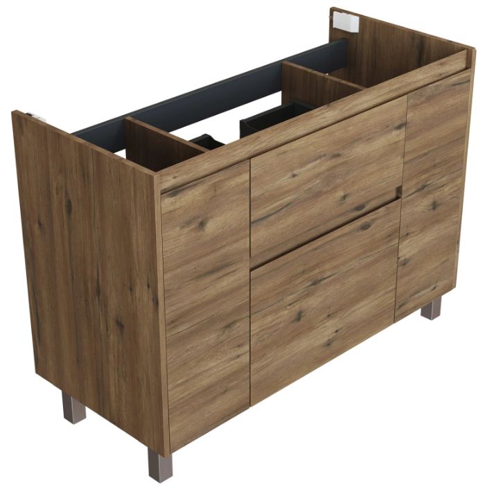 Тумба под раковину Aquanet Nova Lite 2.0 110 дуб рустикальный 00346349 напольная