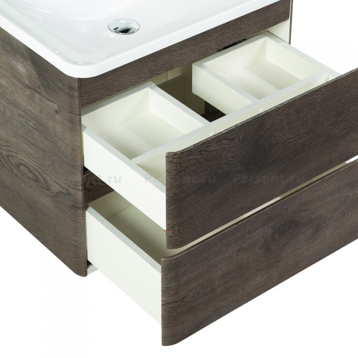 Тумба под раковину BelBagno Albano 70 ALBANO-700-2C-SO-RNG подвесная Rovere Nature Grigio
