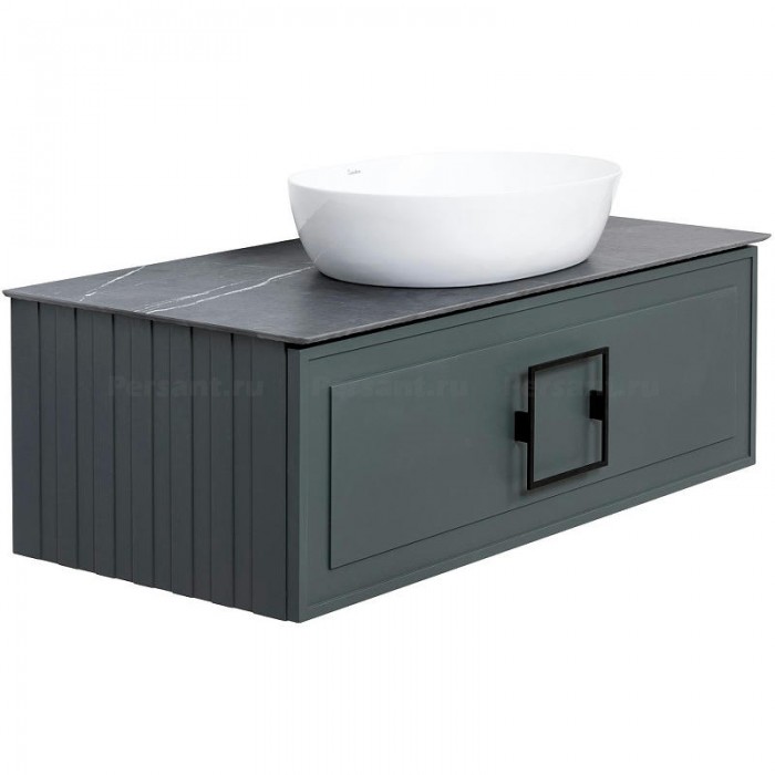 Тумба под раковину La Fenice Cubo 100 FNC-01-CUB-G-100 Grigio, подвесная