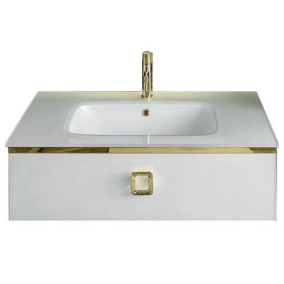 Тумба под раковину Boheme Armadi Art Lucido 100 770-100-W подвесная, белая