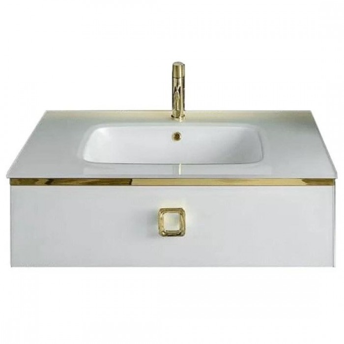 Тумба под раковину Boheme Armadi Art Lucido 100 770-100-W подвесная, белая