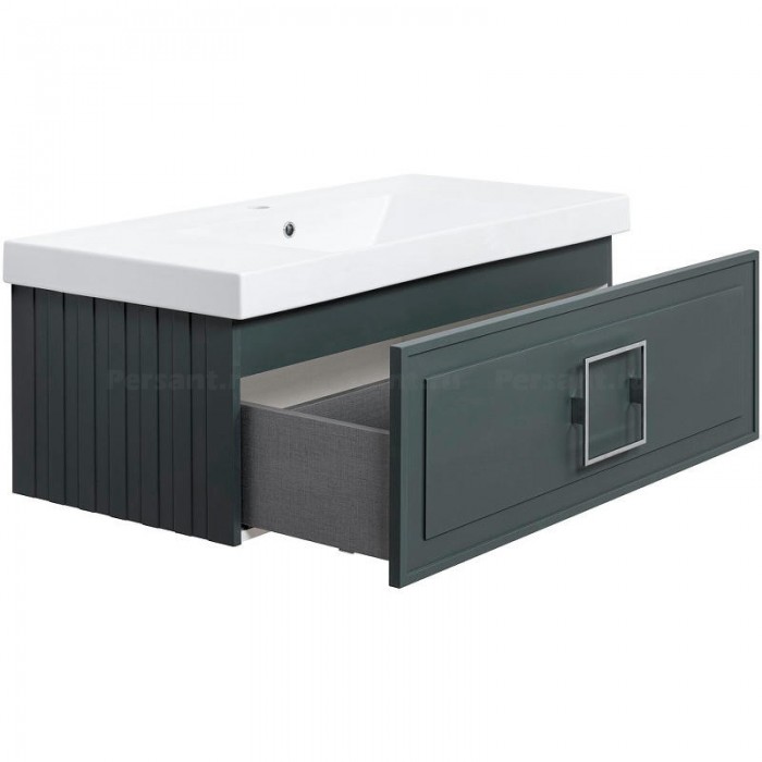 Тумба под раковину La Fenice Cubo 100 FNC-01-CUB-G-100 Grigio, подвесная