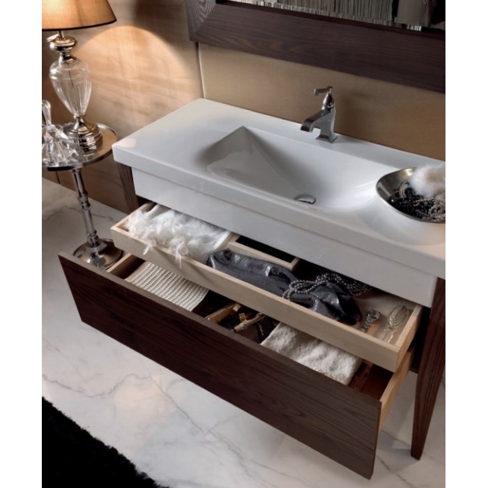 Тумба под раковину Kerasan Bentley 120 917347 напольная, frassino scuro