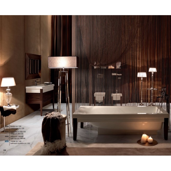 Тумба под раковину Kerasan Bentley 120 917347 напольная, frassino scuro