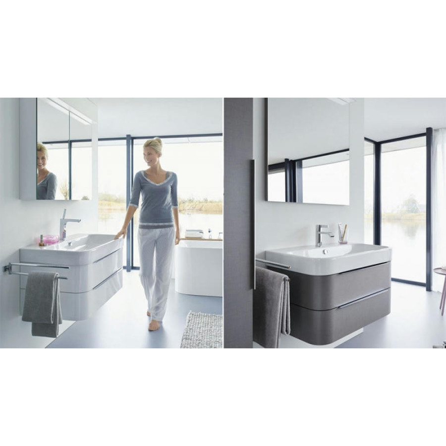 Тумба под раковину Duravit Happy D 2 H2636502222 подвесная Белая