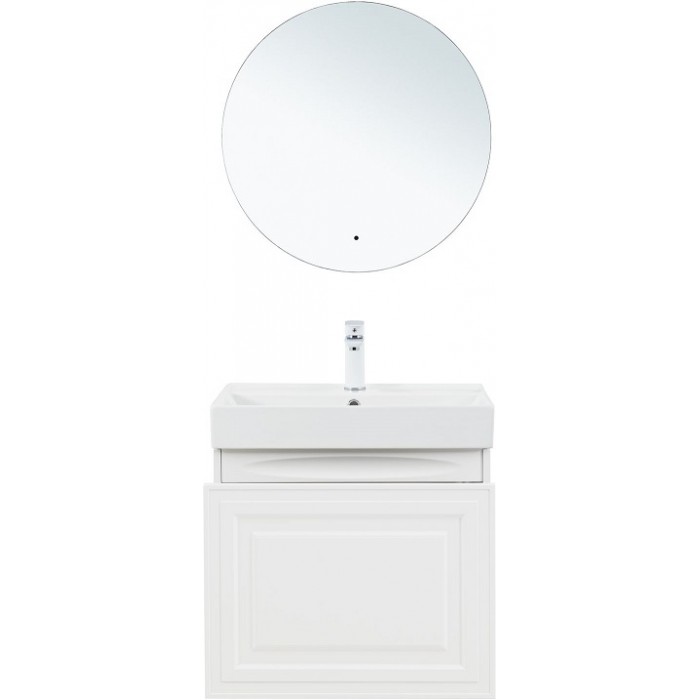 Тумба под раковину Aquanet Агата 60 345480 подвесная, белый сатин
