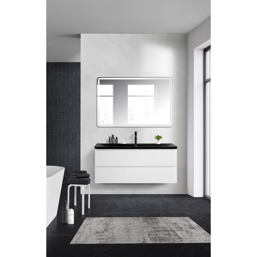 Тумба под раковину BelBagno Albano 120 ALBANO-1200-2C-SO-BL подвесная Bianco Lucido