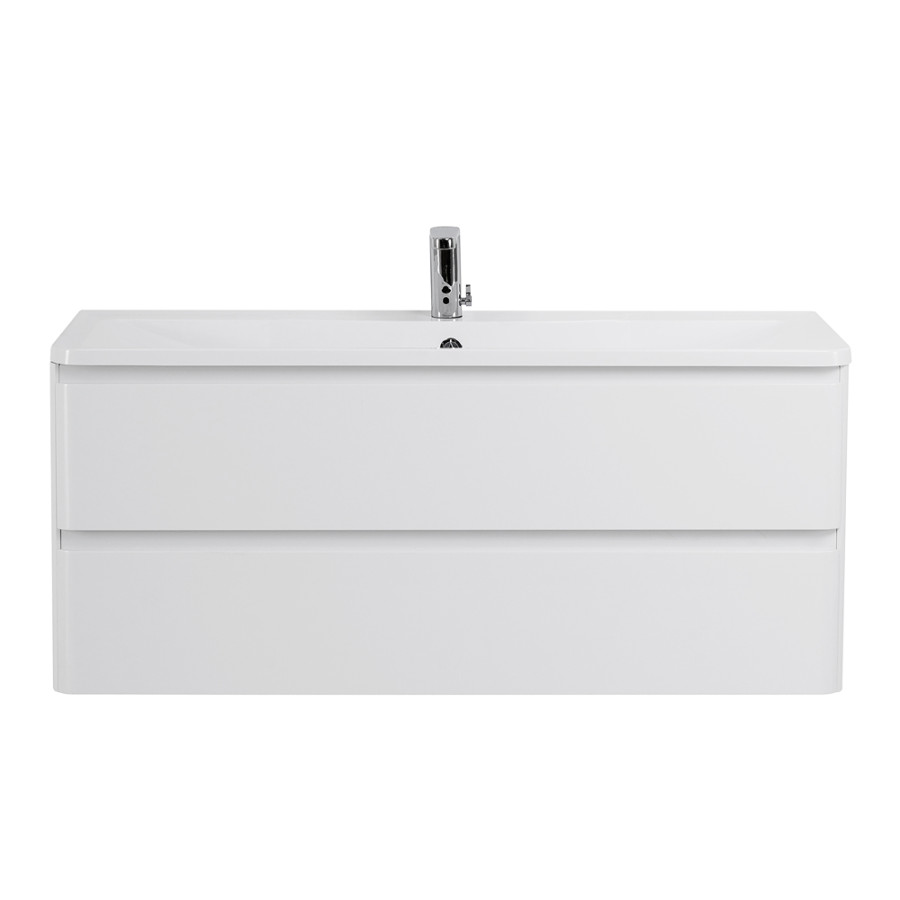 Тумба под раковину BelBagno Albano 120 ALBANO-1200-2C-SO-BL подвесная Bianco Lucido