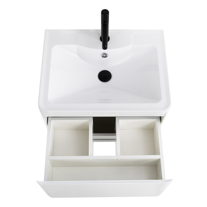 Тумба под раковину BelBagno Albano 70 ALBANO-700-2C-PIA-BL напольная Bianco Lucido