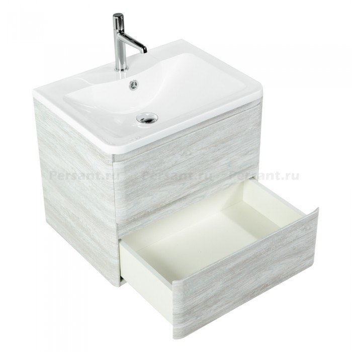 Тумба под раковину BelBagno Albano 70 ALBANO-700-2C-SO-RVB подвесная Rovere Vintage Bianco