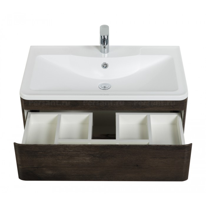 Тумба под раковину BelBagno Albano 90 ALBANO-900-2C-SO-RNG подвесная Rovere Nature Grigio