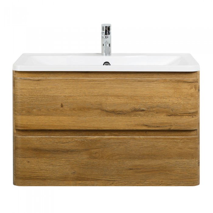 Тумба под раковину BelBagno Albano 80 ALBANO-800-2C-SO-RR подвесная Rovere Rustico