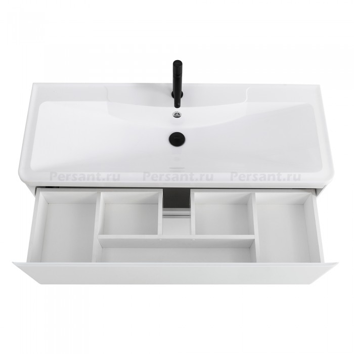 Тумба под раковину BelBagno Albano 120 ALBANO-1200-2C-PIA-BL напольная Bianco Lucido