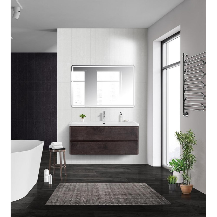 Тумба под раковину BelBagno Albano 120 ALBANO-1200-2C-SO-RNG подвесная Rovere Nature Grigio