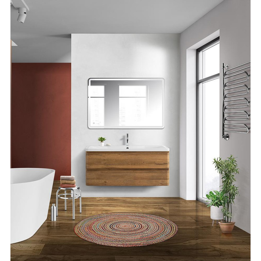 Тумба под раковину BelBagno Albano 120 ALBANO-1200-2C-SO-RR подвесная Rovere Rustico