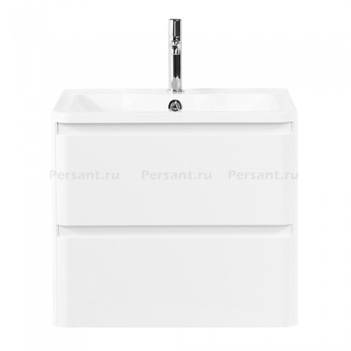 Тумба под раковину BelBagno ALBANO-600-2C-SO-BL подвесная Bianco Lucido