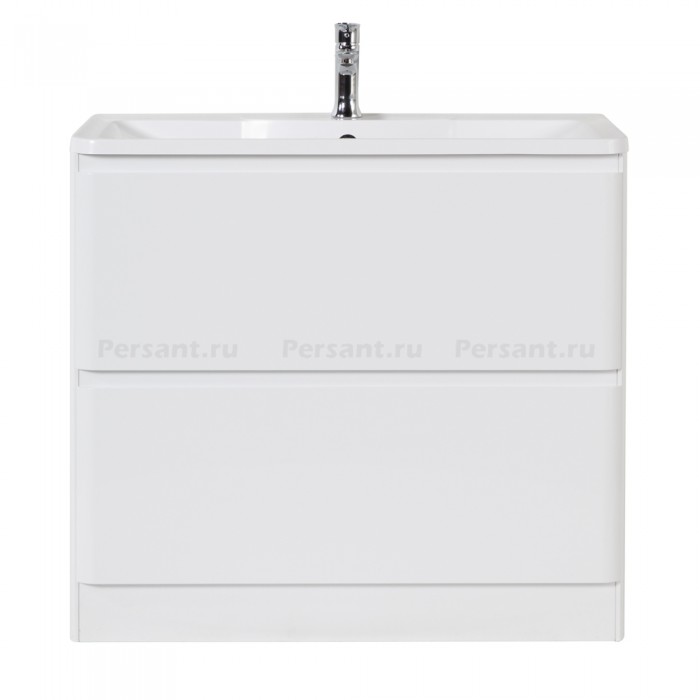 Тумба под раковину BelBagno Albano 90 ALBANO-900-2C-PIA-BL напольная Bianco Lucido