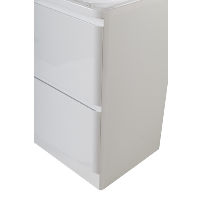 Тумба под раковину BelBagno Albano 80 ALBANO-800-2C-PIA-BL напольная Bianco Lucido