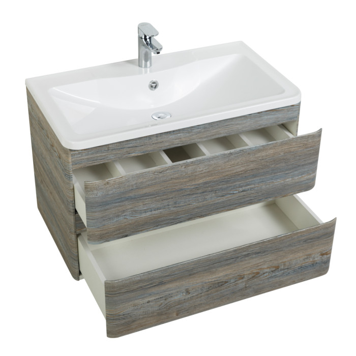 Тумба под раковину BelBagno Albano 80 ALBANO-800-2C-SO-PS подвесная Pino Scania