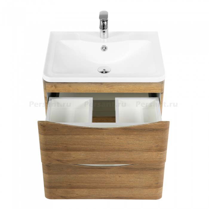 Тумба под раковину BelBagno Acqua 70 ACQUA-700-2C-SO-RR подвесная Rovere Rustico