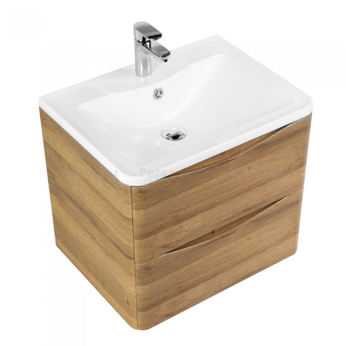 Тумба под раковину BelBagno Acqua 70 ACQUA-700-2C-SO-RR подвесная Rovere Rustico