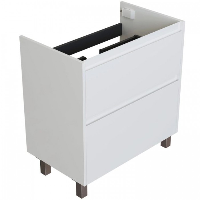 Тумба под раковину Aquanet Nova Lite 2.0 60 белый глянец 00346336 напольная