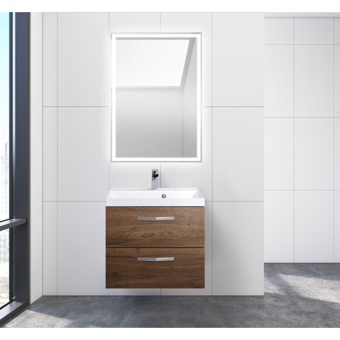 Тумба под раковину BelBagno Aurora 70 AURORA-700-2C-SO-RT подвесная Rovere Tobacco