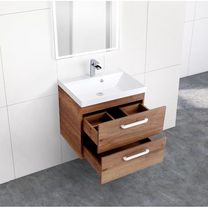 Тумба под раковину BelBagno Aurora 70 AURORA-700-2C-SO-RT подвесная Rovere Tobacco