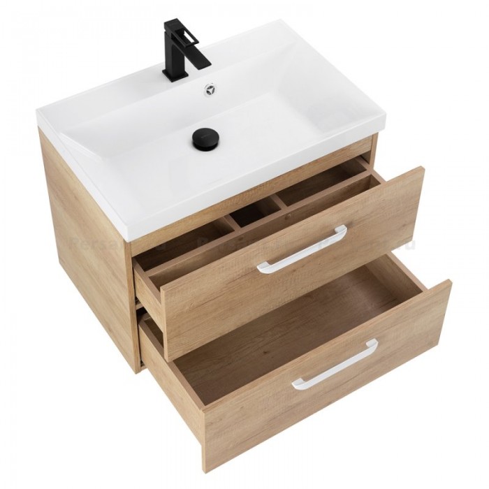Тумба под раковину BelBagno Aurora 70 AURORA-700-2C-SO-RNN подвесная Rovere Nebrasca Nature