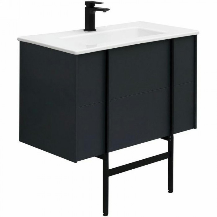 Тумба под раковину Allen Brau Reality 90 1.32006.AM подвесная Антрацит матовый