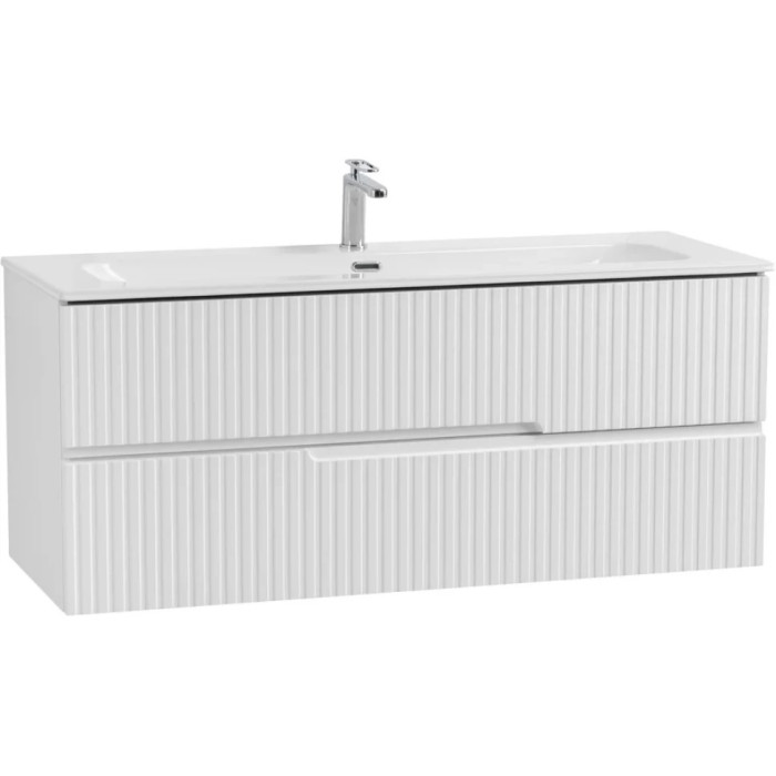 Тумба под раковину Cezares Duet-N 120 подвесная Bianco lucido DUET-N-1200-2C-SO-BL
