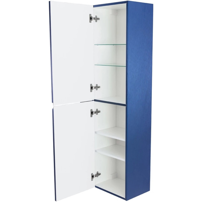 Шкаф-пенал Cezares Duet 40x30 Sapfiro матовый DUET-1500-2A-SC-SPF-P
