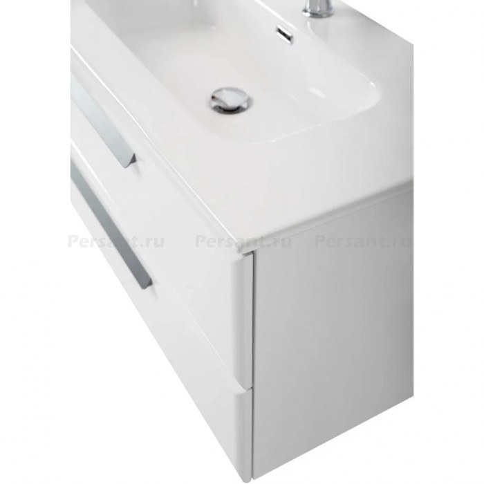 Тумба под раковину Cezares Eco 120 R подвесная Bianco lucido ECO-CER-N-1200-2C-SO-BL-R