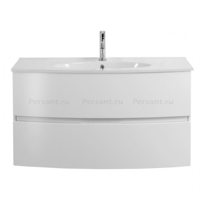 Тумба под раковину Cezares Elettra 100 55525 подвесная Bianco opaco
