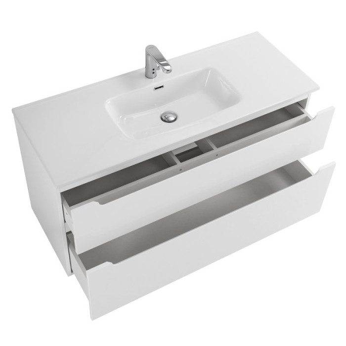 Тумба под раковину BelBagno Etna 120 ETNA-1200-2C-SO-BL-P подвесная Bianco Lucido