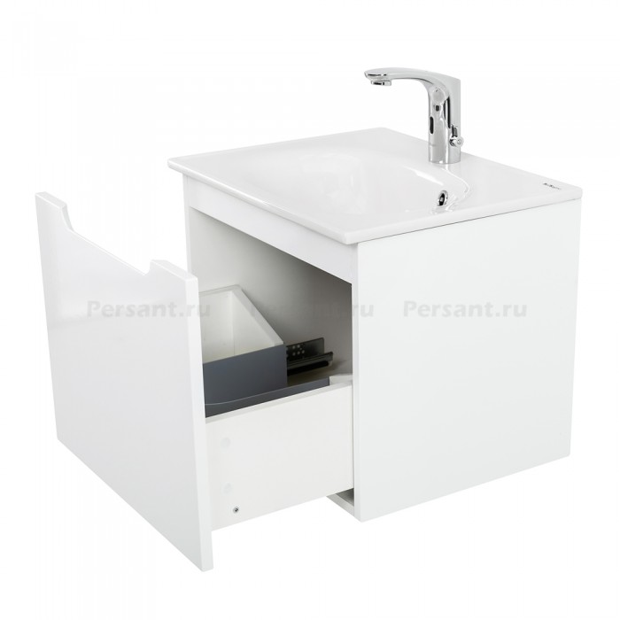 Тумба под раковину BelBagno Etna 50 ETNA-500-1C-SO-BL-P подвесная Bianco Lucido