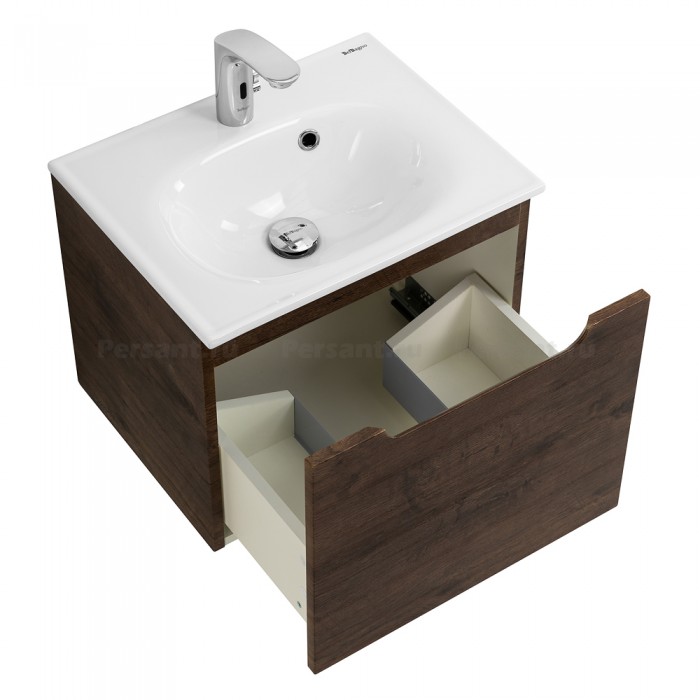 Тумба под раковину BelBagno Etna 50 ETNA-500-1C-SO-RW-P подвесная Rovere Moro