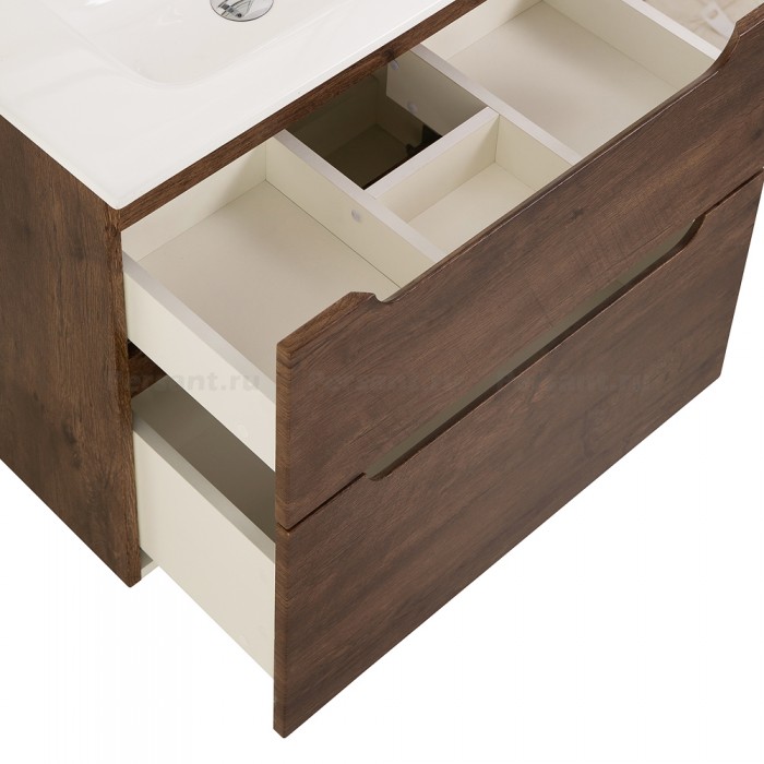 Тумба под раковину BelBagno Etna 60 ETNA-H60-600-2C-SO-RW-P подвесная Rovere Moro