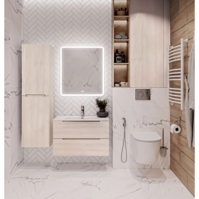 Тумба под раковину BelBagno Etna 100 ETNA-1000-2C-SO-RG-P подвесная Rovere Grigio