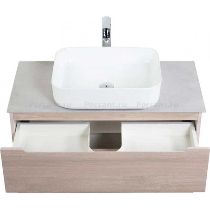 Тумба под раковину BelBagno Etna 100 ETNA-1000-2C-SO-RG-P подвесная Rovere Grigio