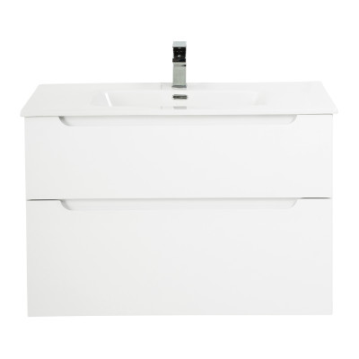 Тумба под раковину BelBagno Etna 80 ETNA-H60-800-2C-SO-BL-P подвесная Bianco Lucido