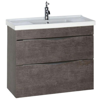 Тумба под раковину Aquanet Эвора 100 183003 подвесная, дуб антик