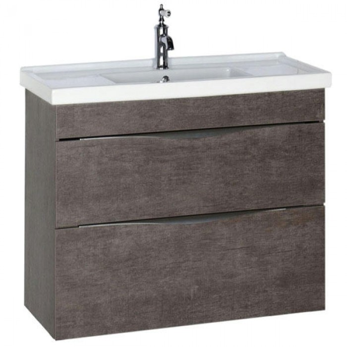 Тумба под раковину Aquanet Эвора 100 183003 подвесная, дуб антик