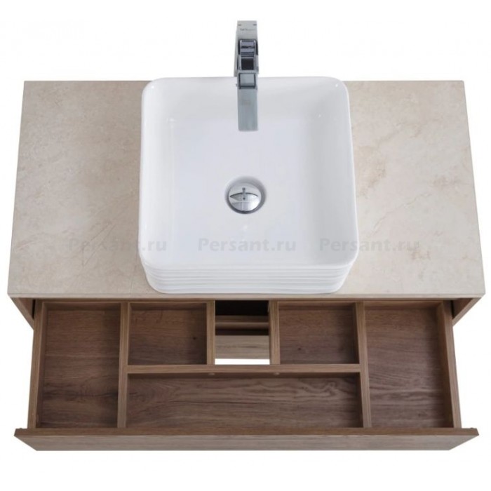 Тумба под раковину BelBagno Kraft 100 KRAFT-1000-2C-SO-RT подвесная Rovere Tabacco