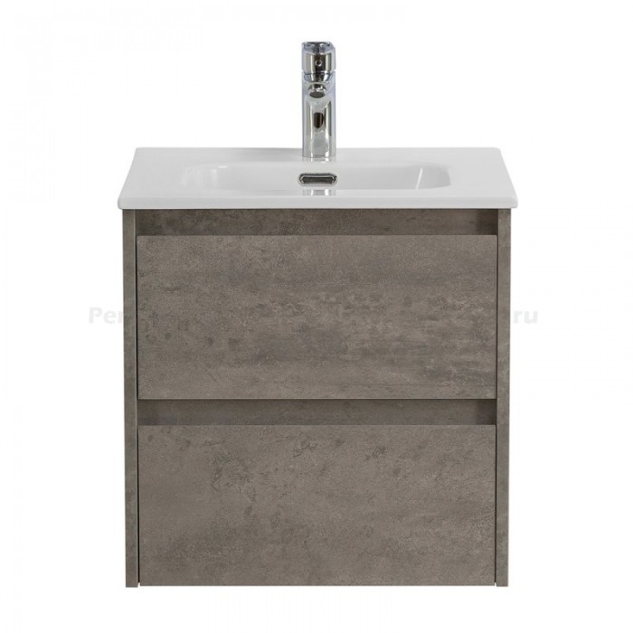 Тумба под раковину BelBagno Kraft 50 KRAFT-500-2C-SO-CG подвесная Cemento Grigio