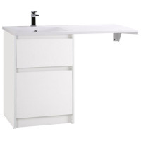 Тумба под раковину BelBagno Kraft 120 KRAFT-LVD-580/1200-2C-PIA-BO напольная Bianco Opaco