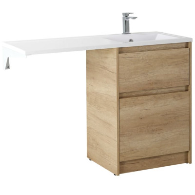 Тумба под раковину BelBagno Kraft 120 KRAFT-LVD-580/1200-2C-PIA-RNN напольная Rovere Nebrasca Nature