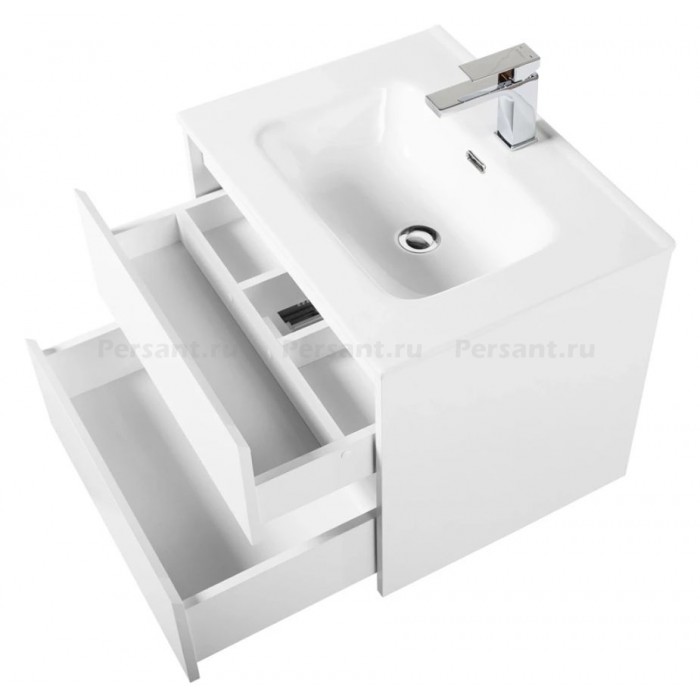Тумба под раковину BelBagno Kraft 70 KRAFT-700-2C-SO-BO подвесная Bianco Opaco
