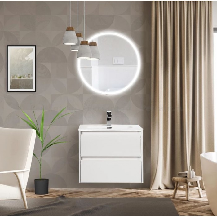 Тумба под раковину BelBagno Kraft 70 KRAFT-700-2C-SO-BO подвесная Bianco Opaco