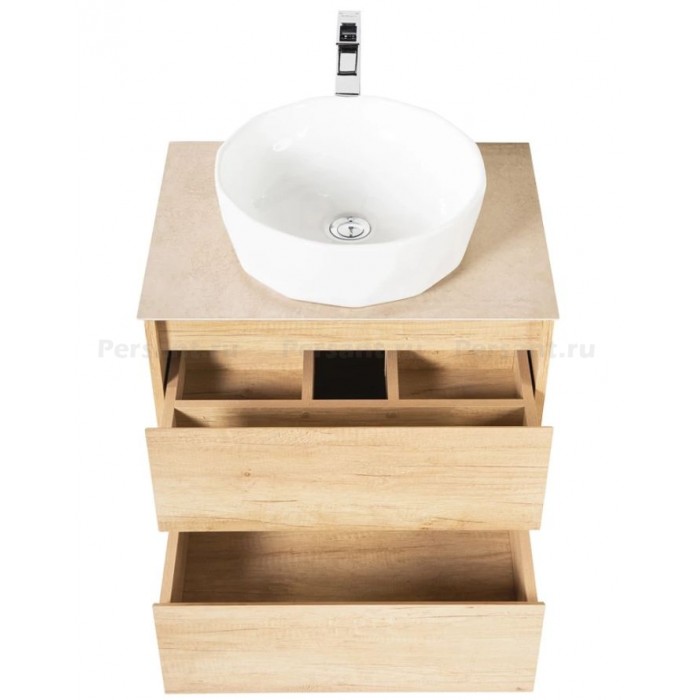 Тумба под раковину BelBagno Kraft 60 KRAFT-600-2C-SO-RNN подвесная Rovere Nebrasca Nature